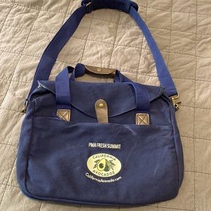 California Avocado Laptop / Messenger Bag. Unisex